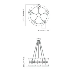 Audo Collector 5 Kronleuchter| Kronleuchter