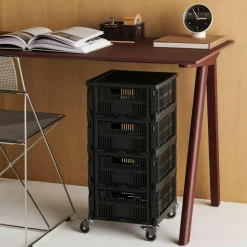 Körbe & Taschen^HAY Colour Crate Square/ Cube Deckel Kunststoff M