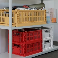 Körbe & Taschen^HAY Colour Crate Square Korb L recycelt