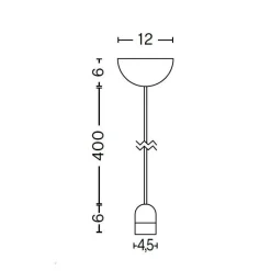 Leuchten-Zubehör^HAY Common Kabelset zum Aufhängen 400cm