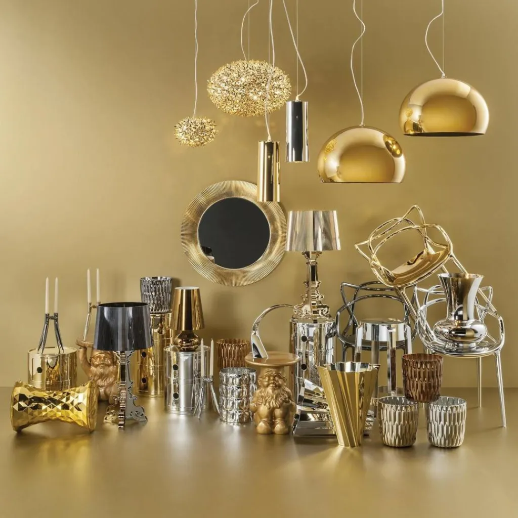 Kartell Componibili 2 Metallic Container| Container|Container