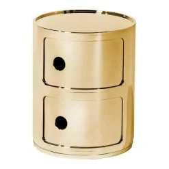 Kartell Componibili 2 Metallic Container| Container|Container