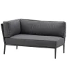 Cane-Line Conic Sofa Modul 2-Sitzer rechts| Outdoor-Sofas & Sessel