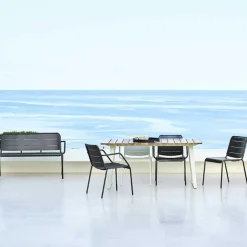 Gartenstühle^Cane-Line Copenhagen Gartenarmlehnstuhl