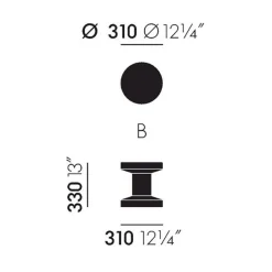 Kindertische^Vitra Cork B Beistelltisch