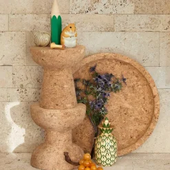 Hocker^Vitra Cork E Beistelltisch