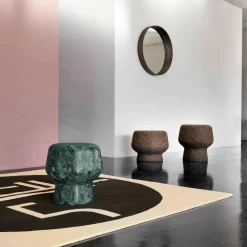 Hocker^ClassiCon Corker No.1 Hocker Marmor