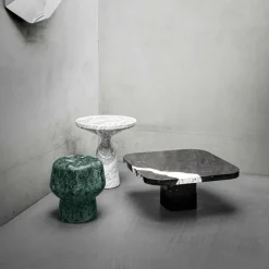 Hocker^ClassiCon Corker No.1 Hocker Marmor