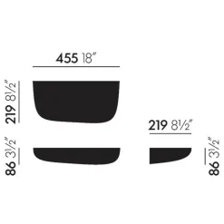Vitra Corniches Wandregal L| Regale|Gewürzregale