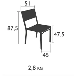 Fermob Costa Gartenstuhl| Stühle|Gartenstühle