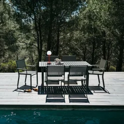 Stühle|Gartenstühle^Fermob Costa Gartenstuhl mit Armlehnen