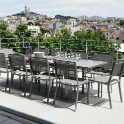 Stühle|Gartenstühle^Fermob Costa Gartenstuhl mit Armlehnen