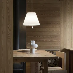 Luceplan Costanza Pendelleuchte mit Zugseil Ø 40cm| Pendelleuchten