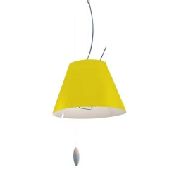 Pendelleuchten^Luceplan Costanzina Pendelleuchte mit Zugseil Ø 26cm