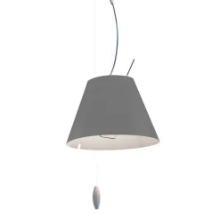 Pendelleuchten^Luceplan Costanzina Pendelleuchte mit Zugseil Ø 26cm