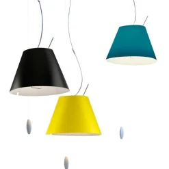 Pendelleuchten^Luceplan Costanzina Pendelleuchte mit Zugseil Ø 26cm