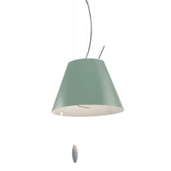 Pendelleuchten^Luceplan Costanzina Pendelleuchte mit Zugseil Ø 26cm