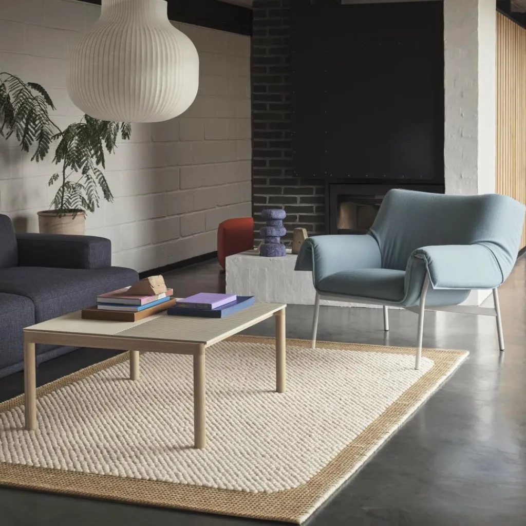 Beistelltische|Tische^Muuto Couple Couchtisch 80x84x40 cm gewellt