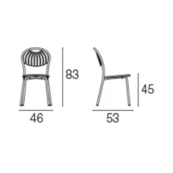 Stühle|Gartenstühle^Emu Coupole Gartenstuhl