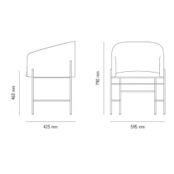 New Works Covent Armlehnstuhl| Stühle
