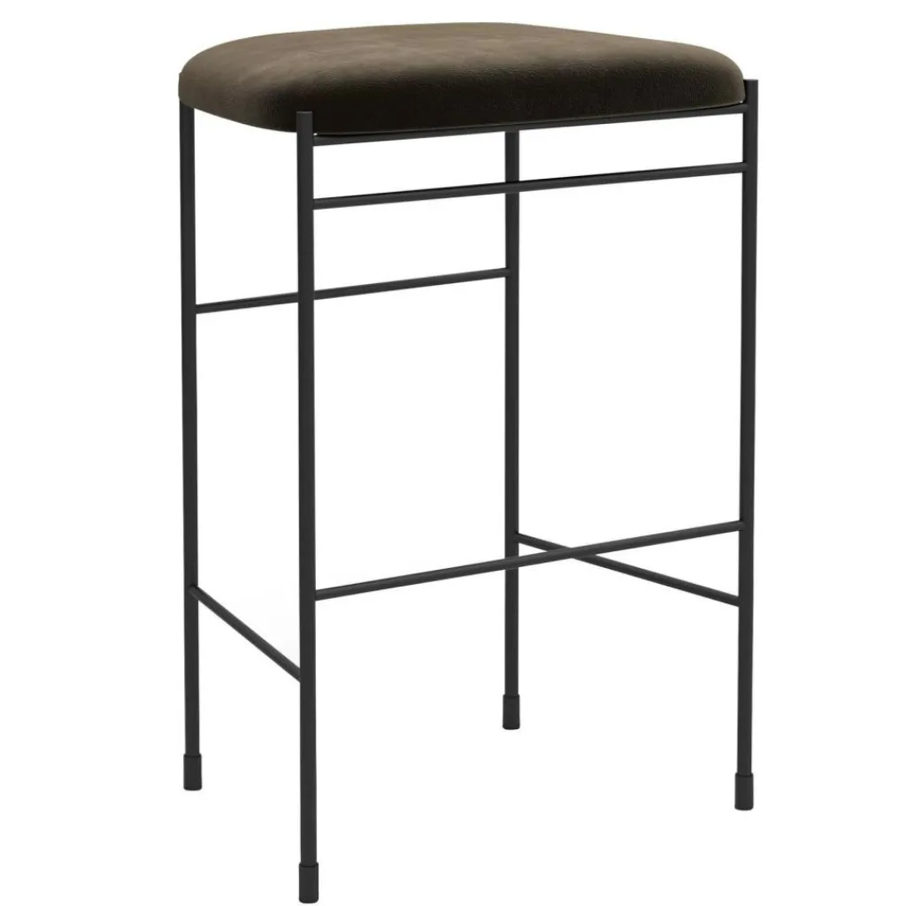 Barhocker^New Works Covent Barhocker Leder 65cm