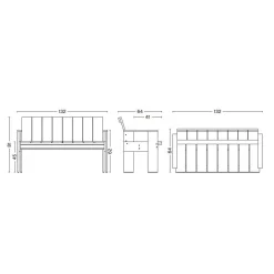 HAY Crate Gartenbank| Gartenbänke