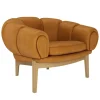 Sessel^Gubi Croissant Lounge Chair Leder