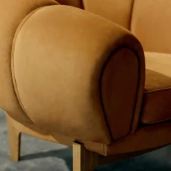 Sessel^Gubi Croissant Lounge Chair Leder