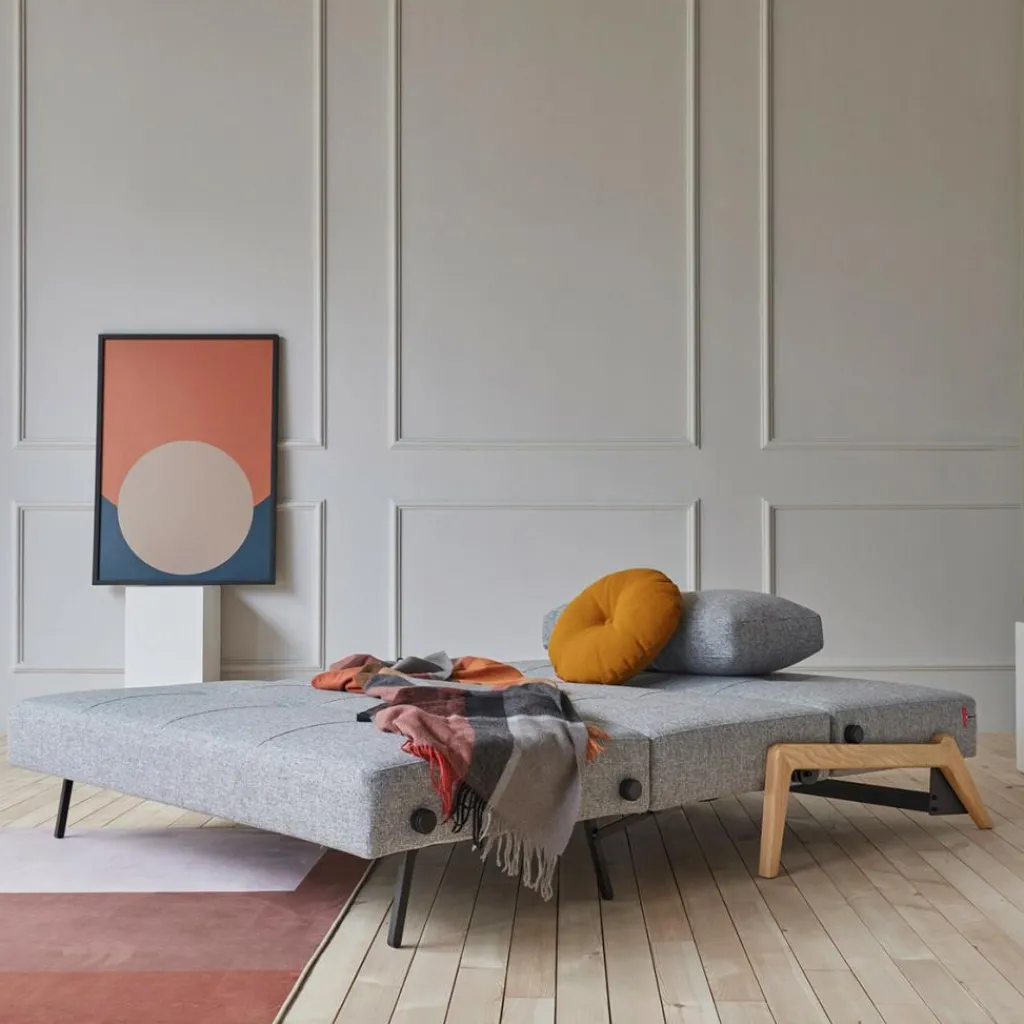 Innovation Living Cubed 160 Schlafsofa Eiche 168x98cm| Sofas|Schlafsofas