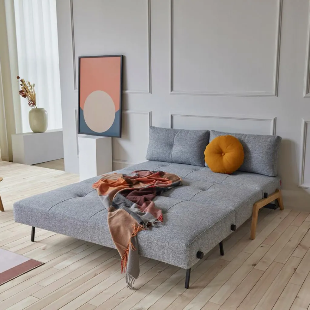 Innovation Living Cubed 160 Schlafsofa Eiche 168x98cm| Sofas|Schlafsofas