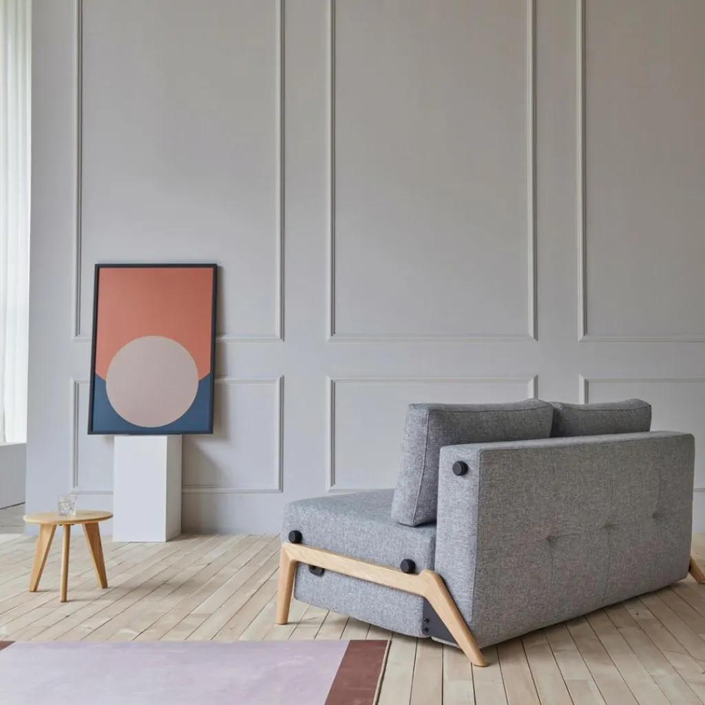 Innovation Living Cubed 160 Schlafsofa Eiche 168x98cm| Sofas|Schlafsofas