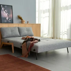 Sofas|Schlafsofas^Innovation Living Cubed 140 Schlafsofa Eiche 148x98cm