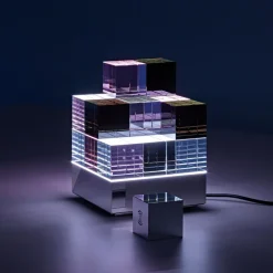 Tecnolumen CUBELIGHTmove LED Akkuleuchte mit Funkwürfel| Nachttischleuchten