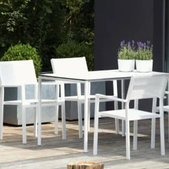 Jan Kurtz Cubic Gartenarmlehnstuhl 2er Set| Gartenstühle