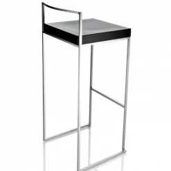 Lapalma Cubo S62 Barhocker Sitzfläche Leder H75cm| Barhocker
