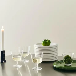 Gläser^HAY Curve Stem Glas 6er Set