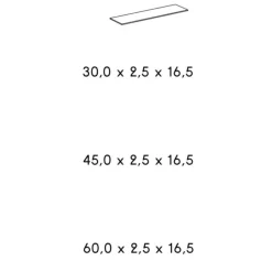 Schönbuch Cut Ablagebord| Gewürzregale
