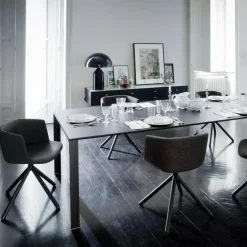 Stühle^Lapalma Cut S148 Armlehnstuhl Gestell schwarz gepolstert