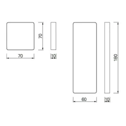 ClassiCon Cypris Wandspiegel| Badaccessoires