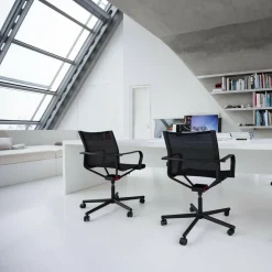 Bürostühle^Wagner D1 Bürostuhl mit Armlehne & Rollengestell