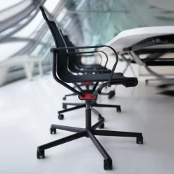 Bürostühle^Wagner D1 Bürostuhl mit Armlehne & Rollengestell