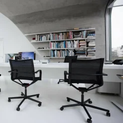 Bürostühle^Wagner D1 Bürostuhl mit Armlehne & Rollengestell