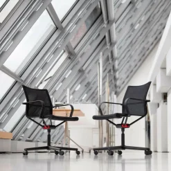 Bürostühle^Wagner D1 Bürostuhl mit Armlehne & Rollengestell