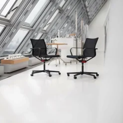 Bürostühle^Wagner D1 Bürostuhl mit Armlehne & Rollengestell