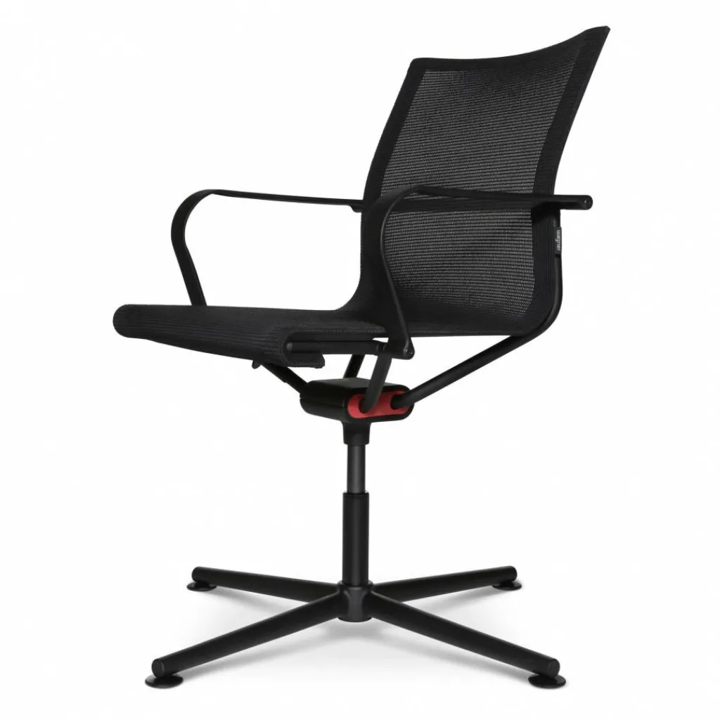 Wagner D1 Bürostuhl mit Armlehnen 4-beinig| Bürostühle