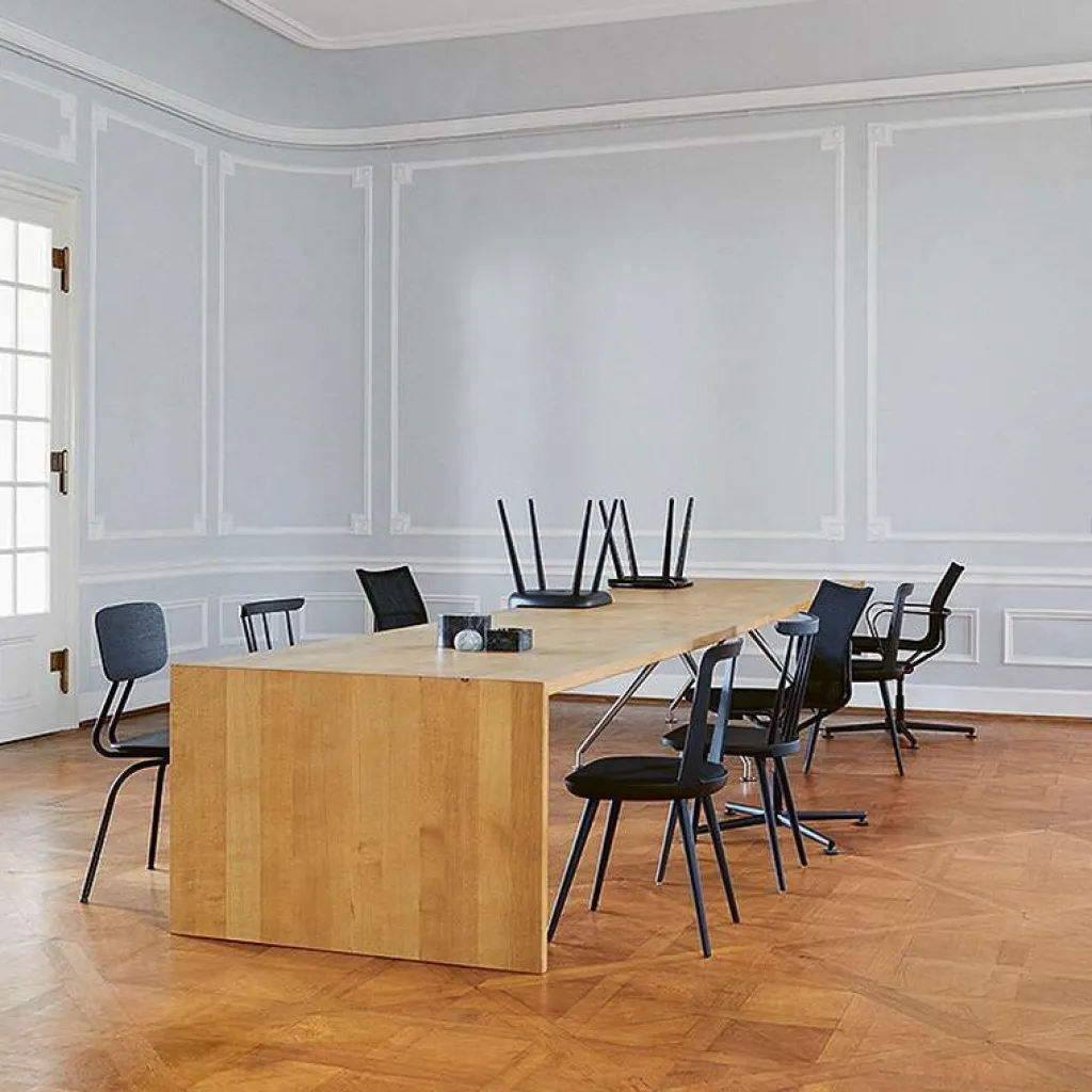 Wagner D1 Bürostuhl mit Armlehnen 4-beinig| Bürostühle