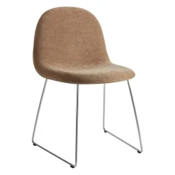 Gubi 3D Stuhl Vorderseite gepolstert| Stühle