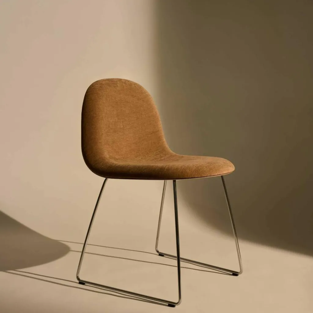 Gubi 3D Stuhl Vorderseite gepolstert| Stühle