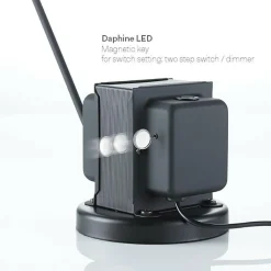 Schreibtischleuchten^Lumina Daphine LED Schreibtischleuchte