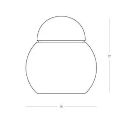 Tischleuchten|Nachttischleuchten^Fontana Arte Daruma Tischleuchte